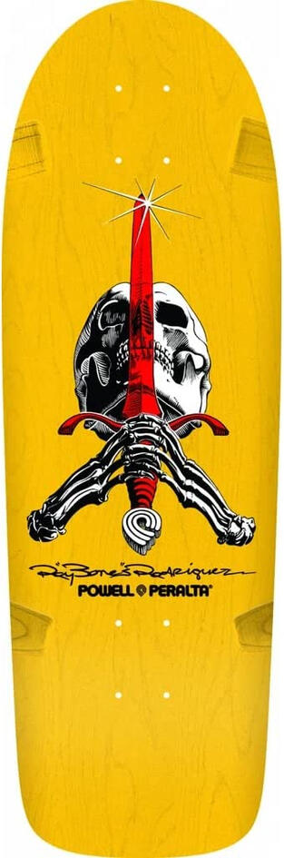 skull and sword skateboard
