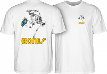 skeleton skateboard shirt